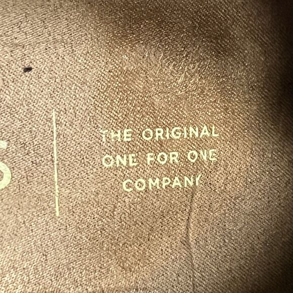 TOMS Boots Womens Size 10 Suede Block Heel Ankle Booties Zipper Casual Shoes - Picture 6 of 11